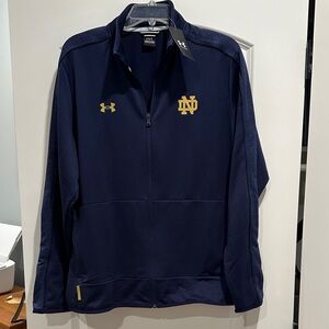 UA Notre Dame Men's Navy and Gold Jacket